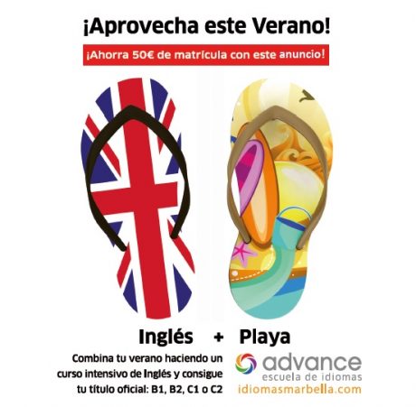 Aprovecha el verano y aprende inglés en Advance Marbella